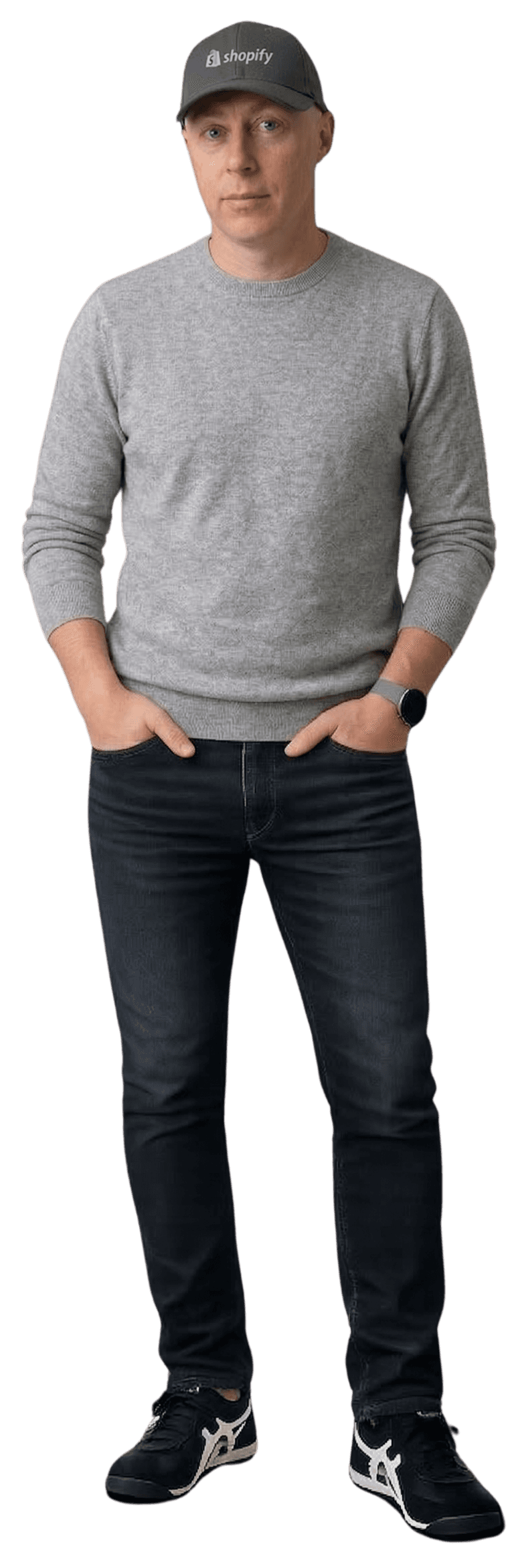 John Detlefs standing